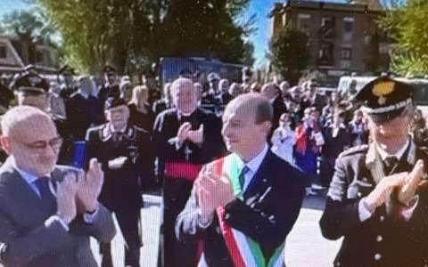 Inaugurata la nuova piazza Salvo D’Acquisto a Frosinone