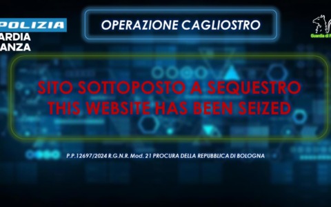 Operazione Cagliostro: perquisizioni e sequestri in tutta Italia