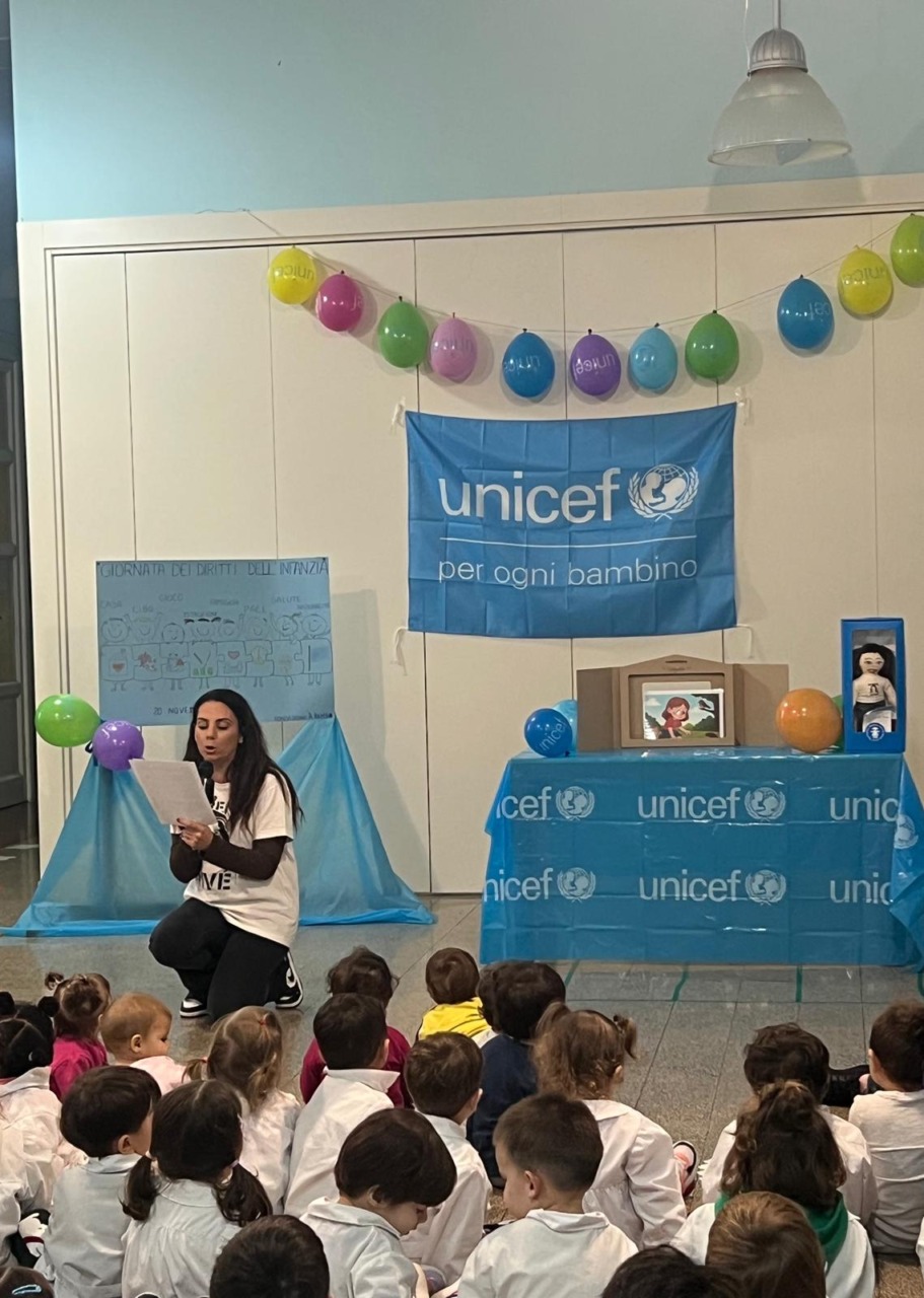 Celebrazione della Giornata Mondiale dell’Infanzia con l’Unicef nelle scuole