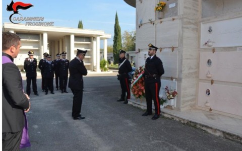Cerimonia in onore del Ten. Col. Congiu nella Giornata dei Caduti nelle Missioni di Pace
