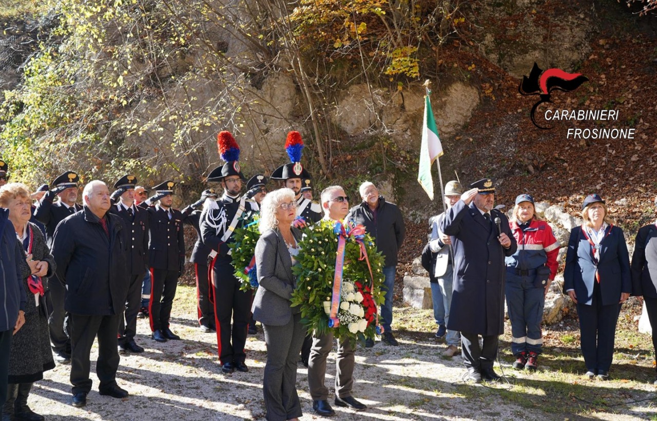 Commemorazione del 45° anniversario dello scontro tra Carabinieri e terroristi