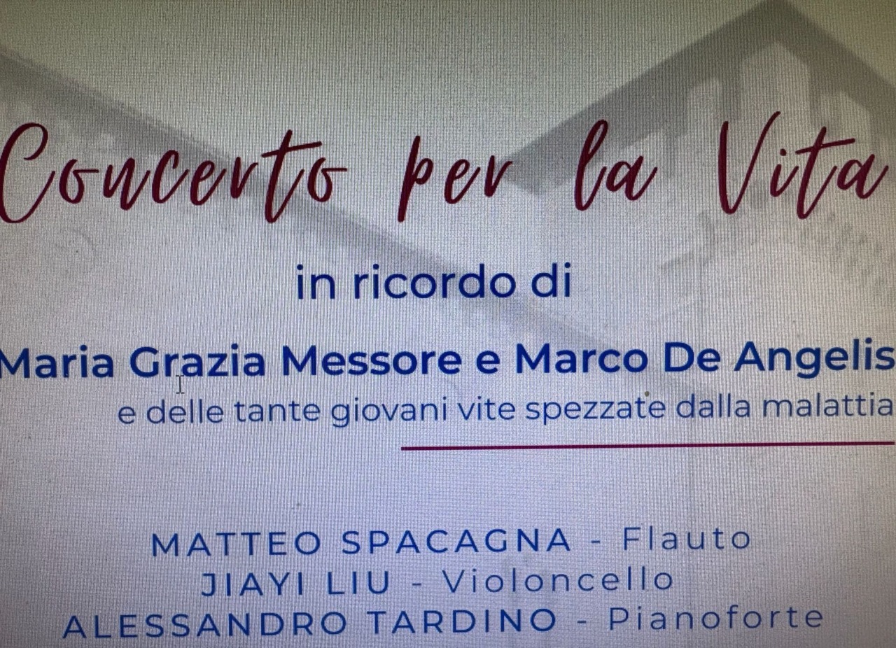 Concerto per la vita al Palazzo Ducale di Atina