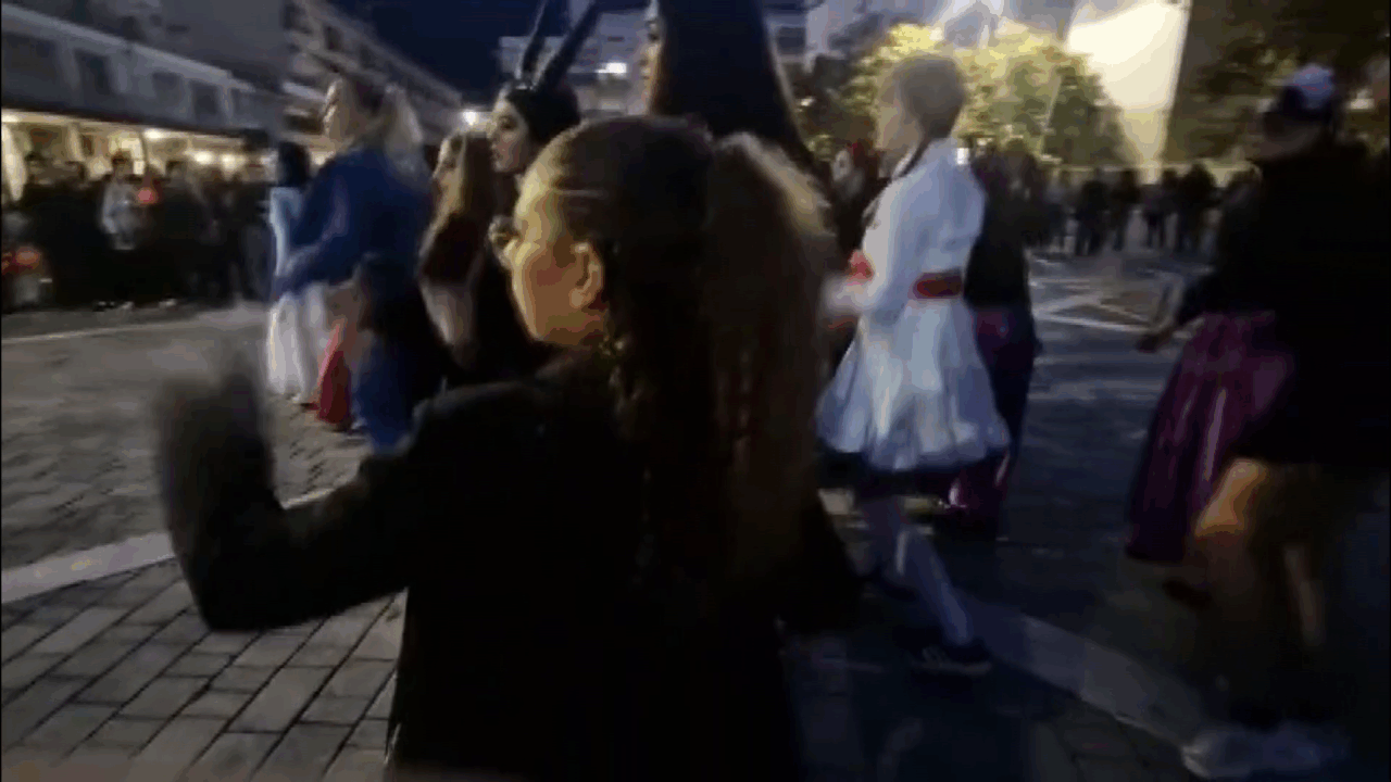 Halloween, grande partecipazione ai festeggiamenti in piazza Labriola