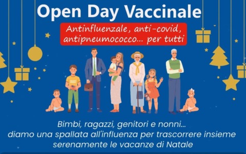 Open Day vaccinale per influenza e Covid il 29 novembre