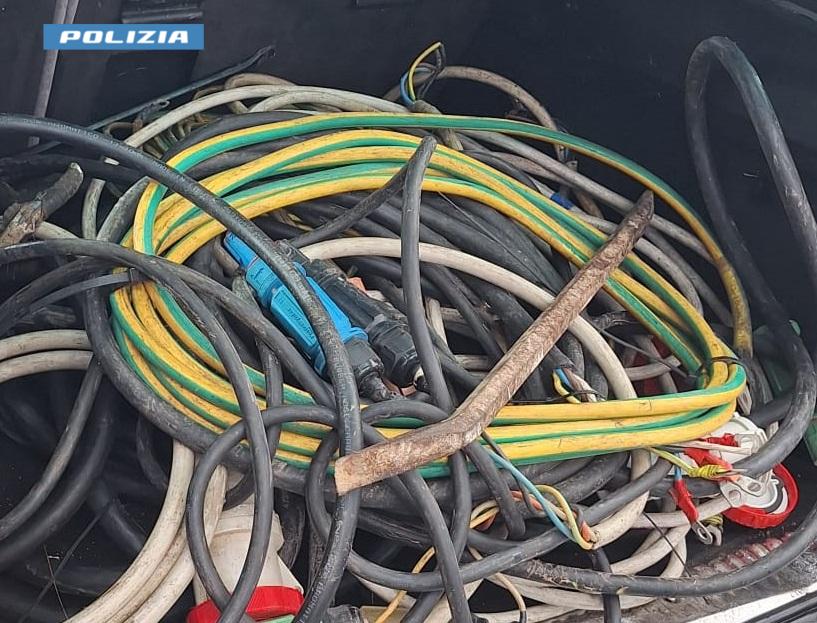 Recuperati 40 kg di rame dopo un furto nel deposito