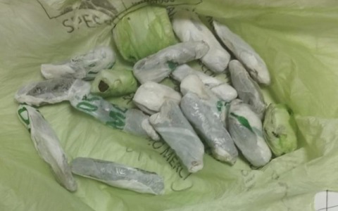 Scoperti involucri di hashish in piazza Labriola