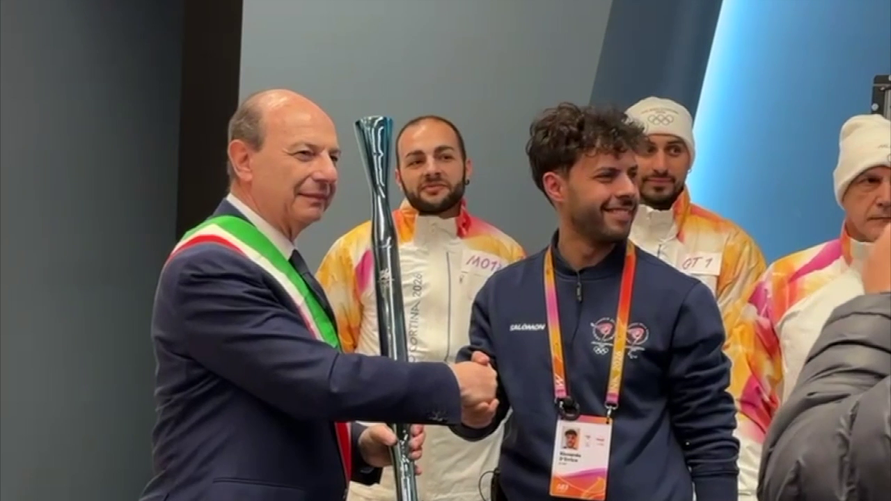 La Fiamma Olimpica illumina Frosinone