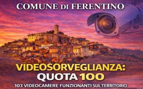 Oltre 100 telecamere di videosorveglianza attive a Ferentino
