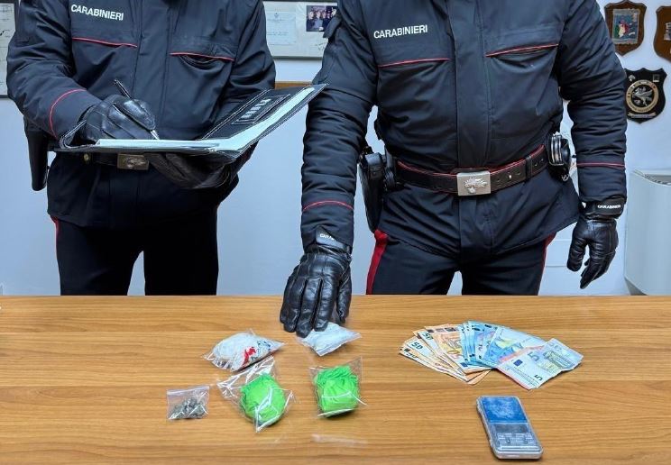 Un giovane fermato con 80 grammi di cocaina nel centro di Roccasecca