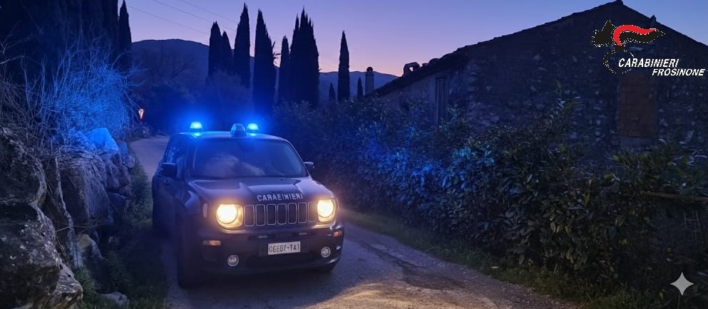 Carabinieri salvano un uomo pronto a lanciarsi dal tetto di casa