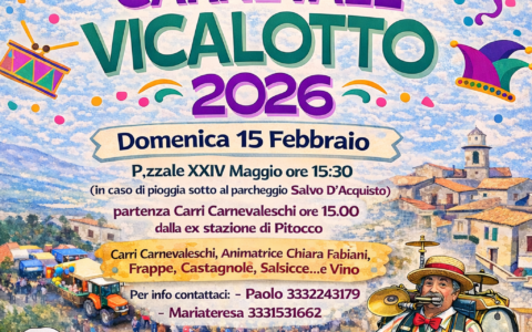 Carnevale Vicalotto 2026: celebrazione di cultura e divertimento
