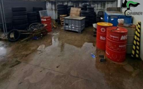 Chiusa un’officina meccanica per gravi irregolarità