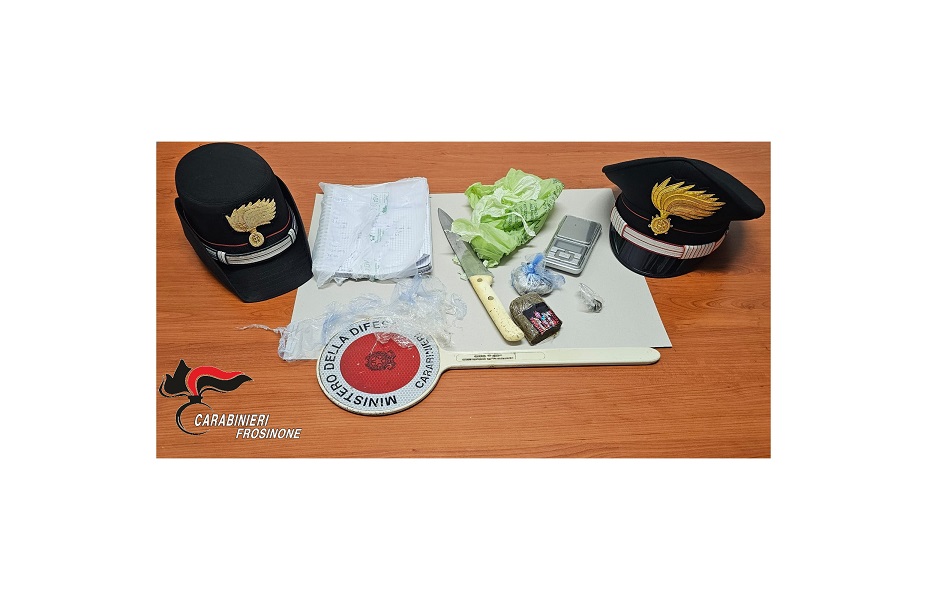 Due arresti per spaccio di droga a Fiuggi