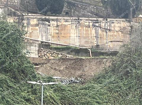 Frana in via Ciamarra: lavori di messa in sicurezza in arrivo