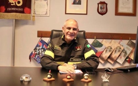 Pietro Giovanni Muscinesi è il nuovo Comandante dei Vigili del fuoco di Frosinone