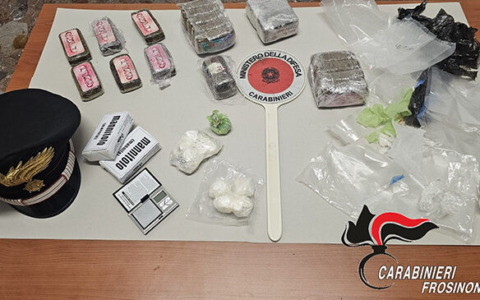 Sequestro di droga a Fiuggi: arrestato un uomo di 40 anni