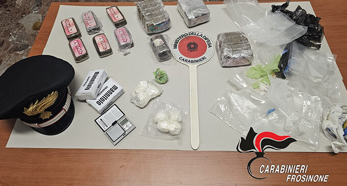 Sequestro di droga a Fiuggi: arrestato un uomo di 40 anni