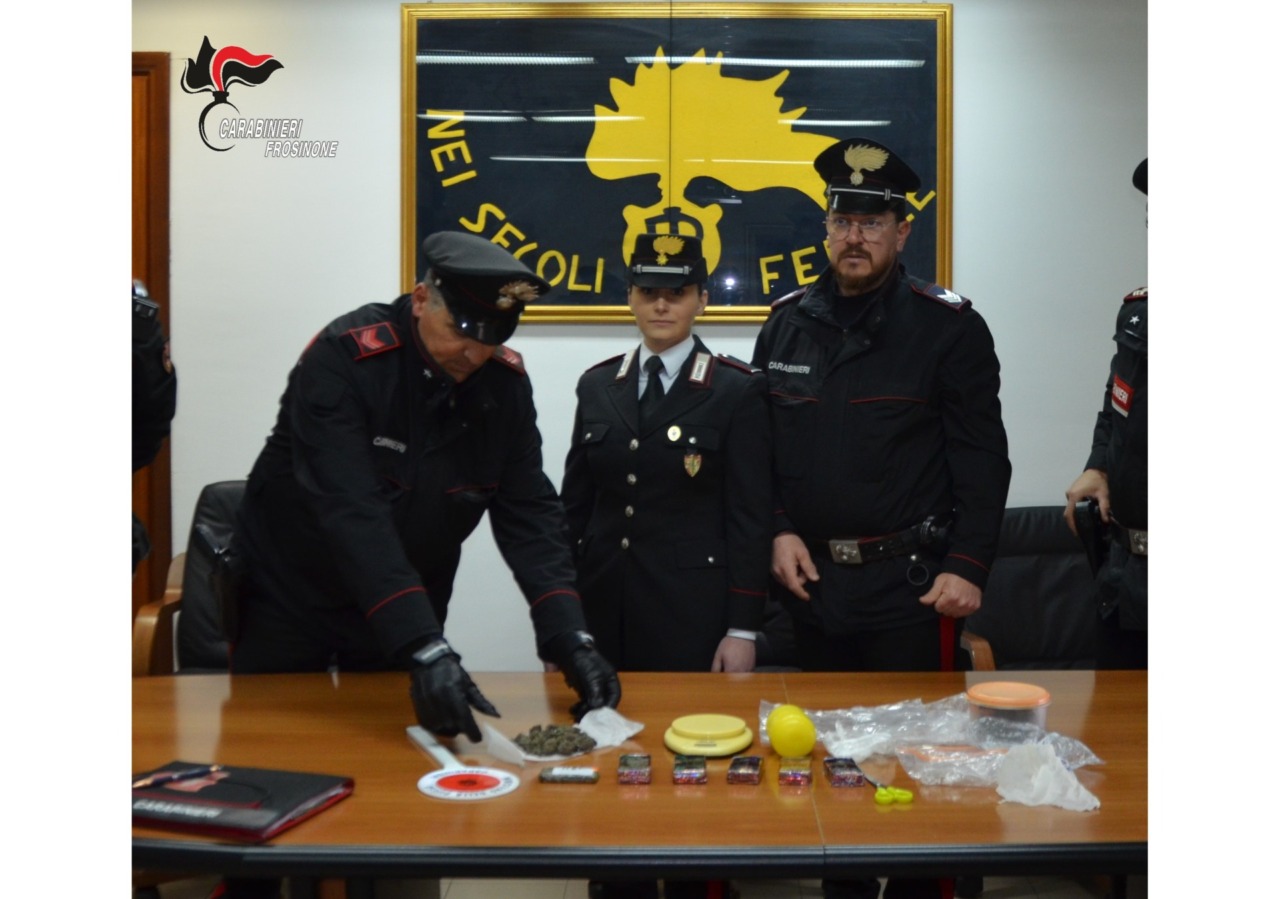 Arrestato un 23enne di Alatri per spaccio durante i domiciliari