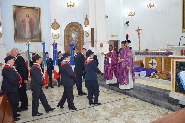 Celebrazione del Precetto Pasquale dei Carabinieri alla Chiesa della SS. Annunziata