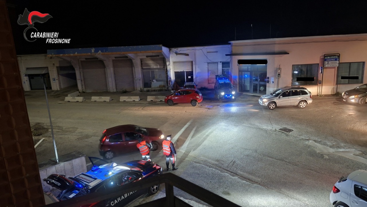 Controlli dei Carabinieri durante le festività pasquali