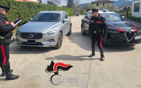 Denunciato un uomo di 51 anni per furto di auto a Sessa Aurunca