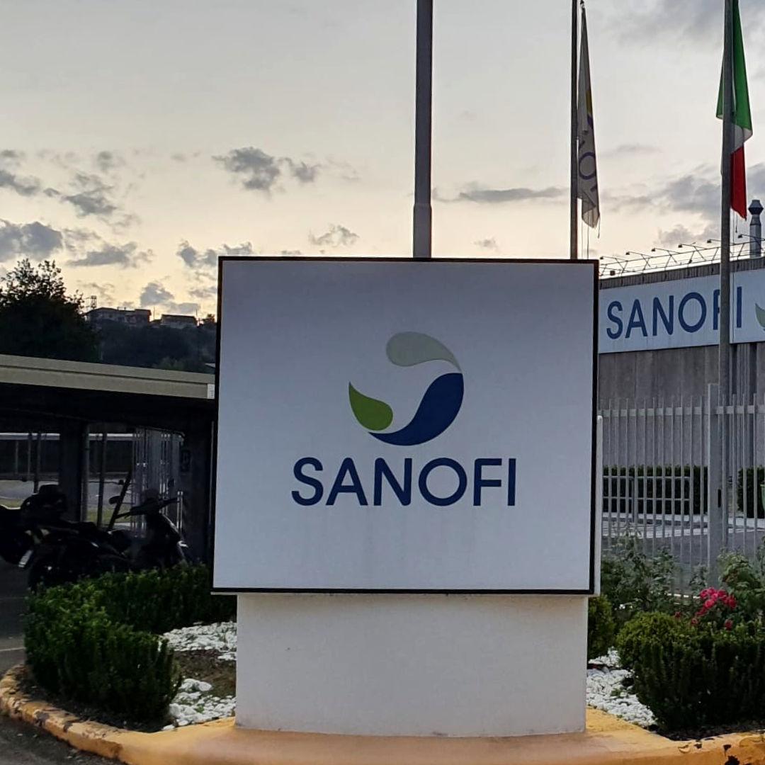 Fiamme nella notte allo stabilimento Sanofi di Anagni