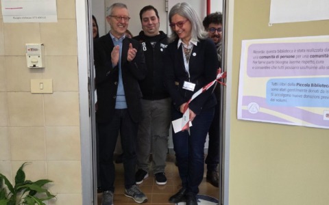 Inaugurata la Piccola Biblioteca dell’Attesa presso il CSM di Alatri