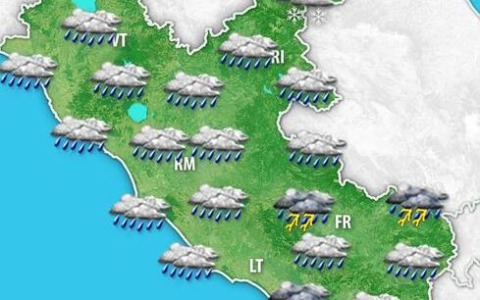 Previsioni meteo: inizio aprile sotto il segno di pioggia e vento