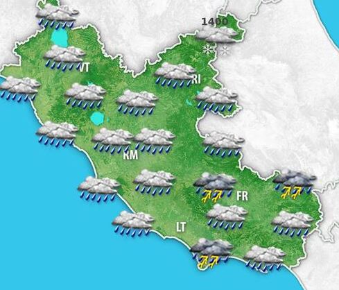 Previsioni meteo: inizio aprile sotto il segno di pioggia e vento