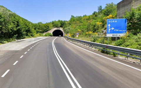 Riapertura della galleria “Capo di China” sulla Sora-Cassino