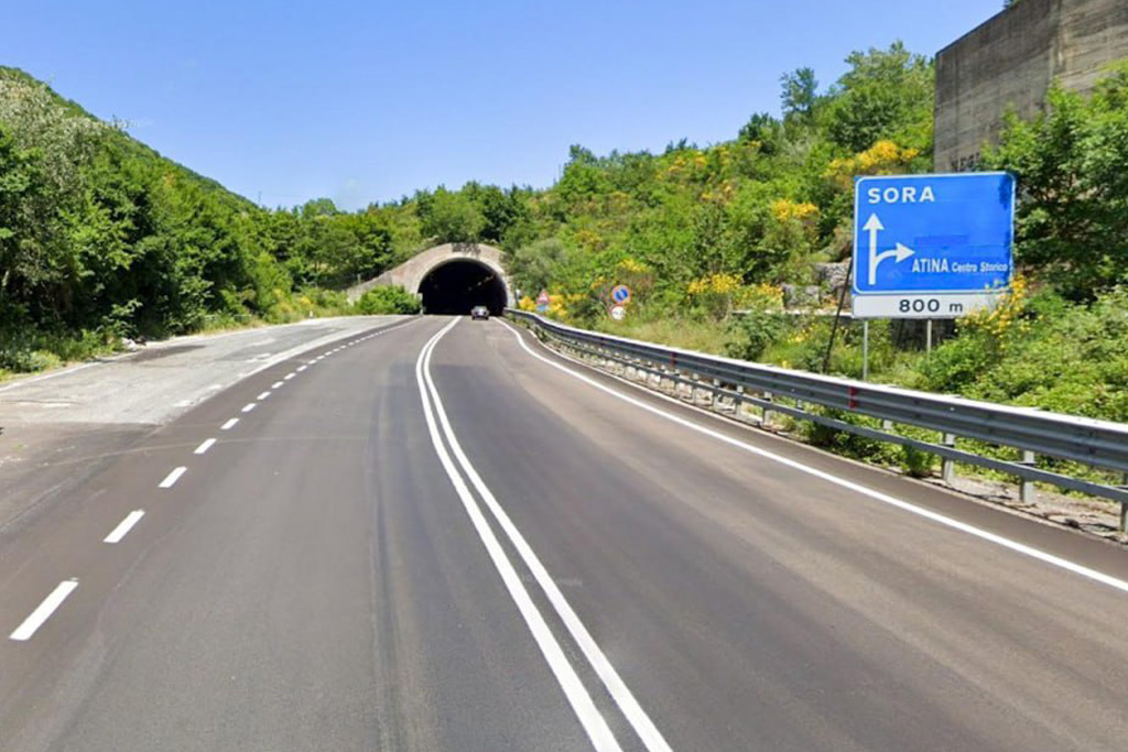 Riapertura della galleria “Capo di China” sulla Sora-Cassino