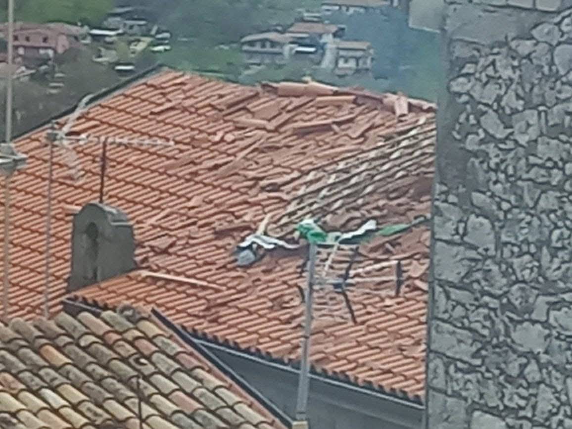 Frosinone, tromba d’aria causa danni e feriti. Scuole chiuse in diversi comuni