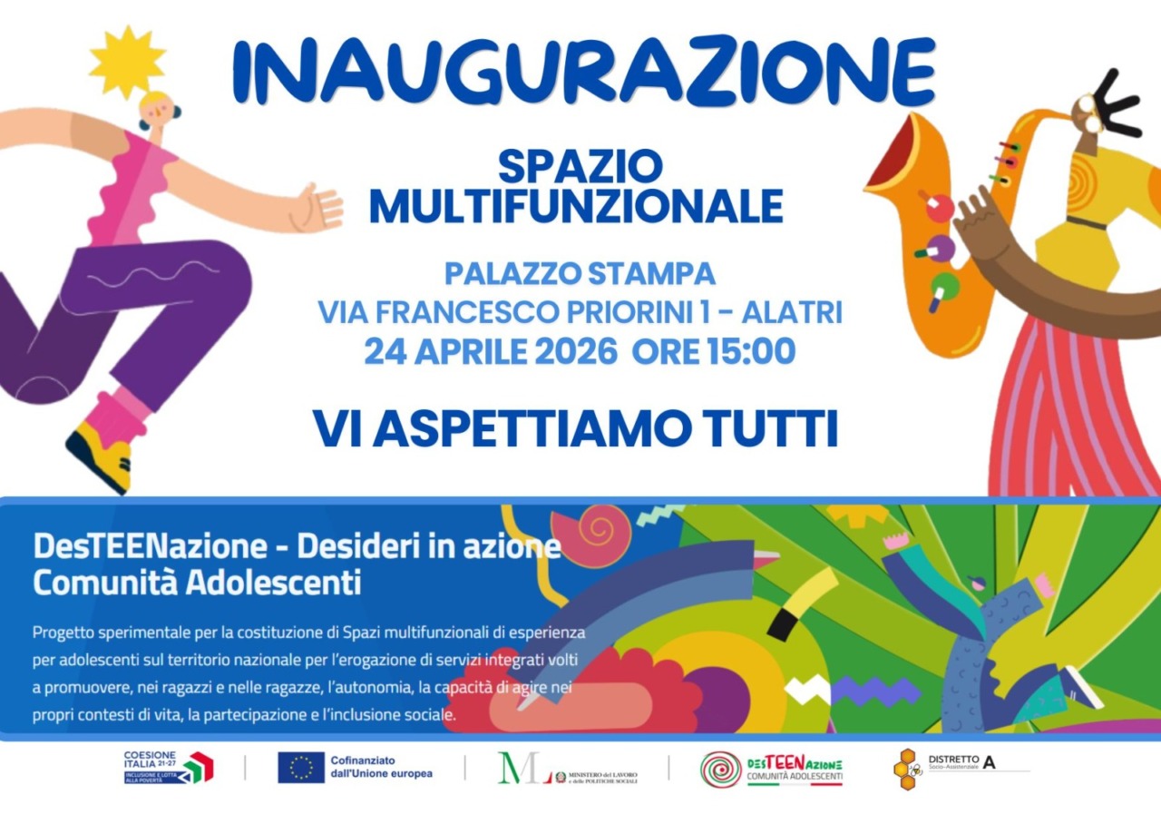 In arrivo lo Spazio Multifunzionale per adolescenti ad Alatri