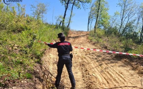 Scoperta una strada abusiva in area protetta, il responsabile denunciato